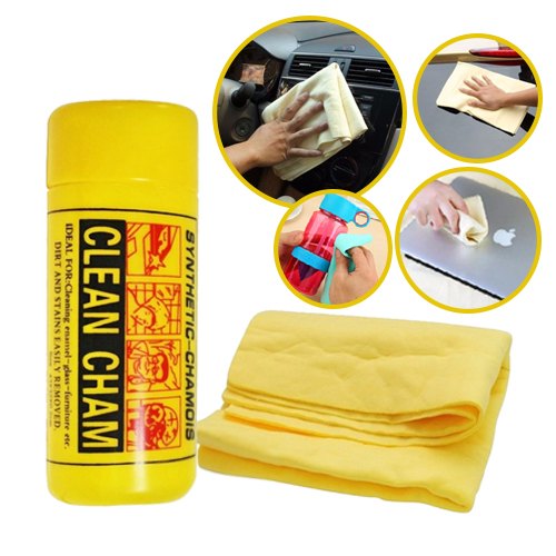 قماش تنظيف شامواه صناعي | Clean Cham Cleaning Cloth