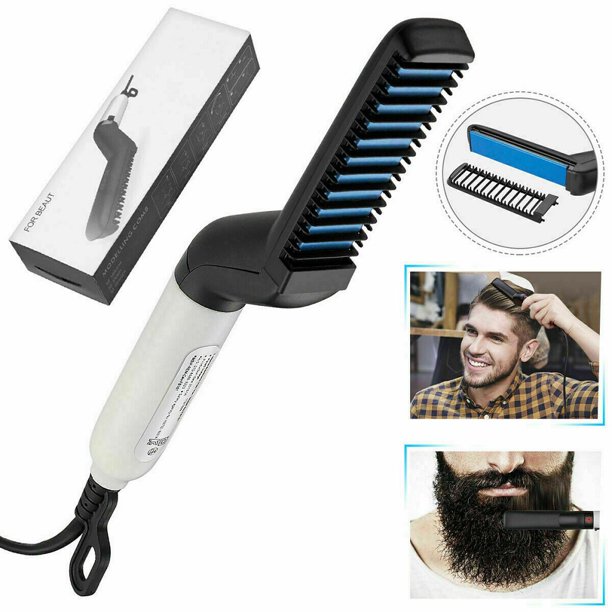 Comb hair styling and hair heated on electricity