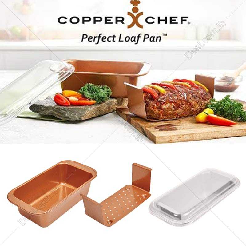 Copper+Chef+Perfect+Loaf+Pan