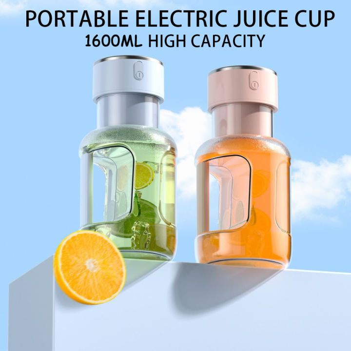 Cordless+Juicer+Portable+%26+Rechargeable+Battery+Juice+Blender