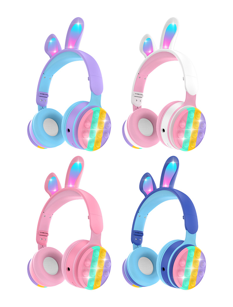 Cute+rabbit+Ear+Wireless+Music+Voice+Headset+New+Fashion+Style+Foldable+Headphone
