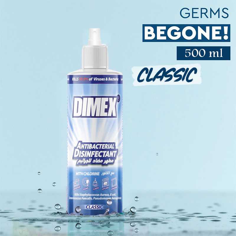Dimex  500ml Classic  Antibacterial Disinfectant with chlorine