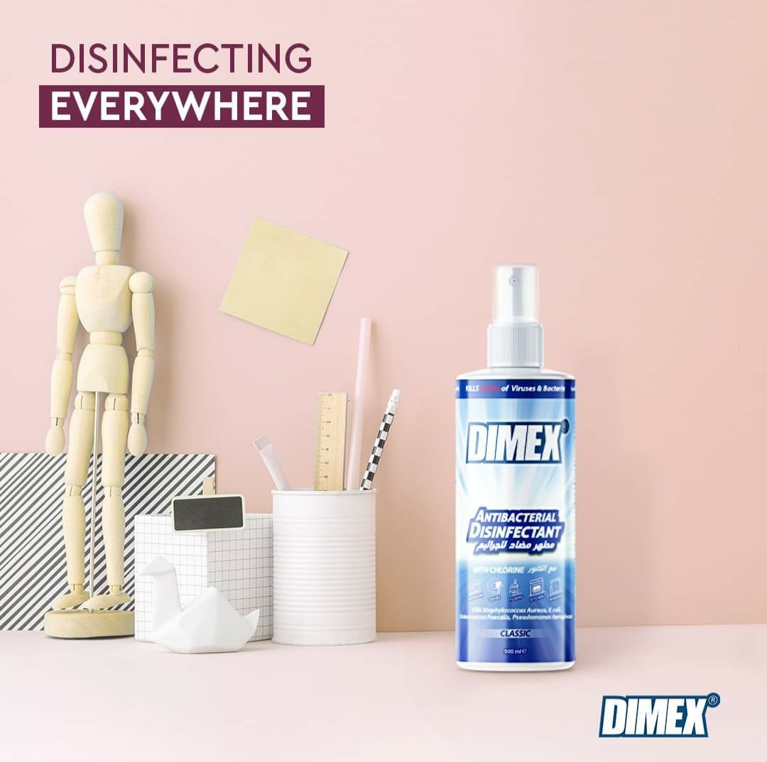 Dimex  500ml Classic  Antibacterial Disinfectant with chlorine