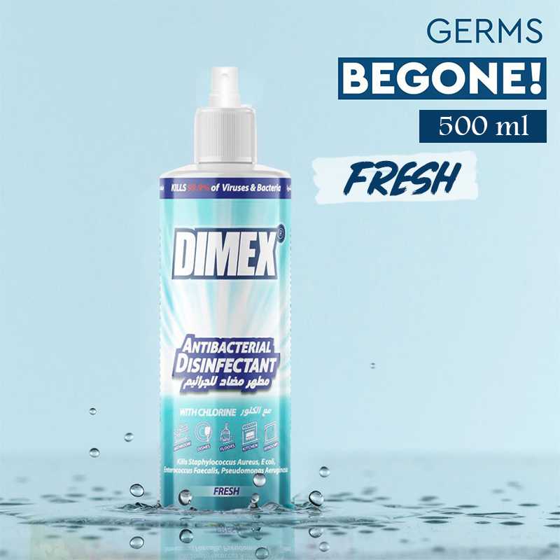 Dimex  500ml Fresh Antibacterial Disinfectant with chlorine