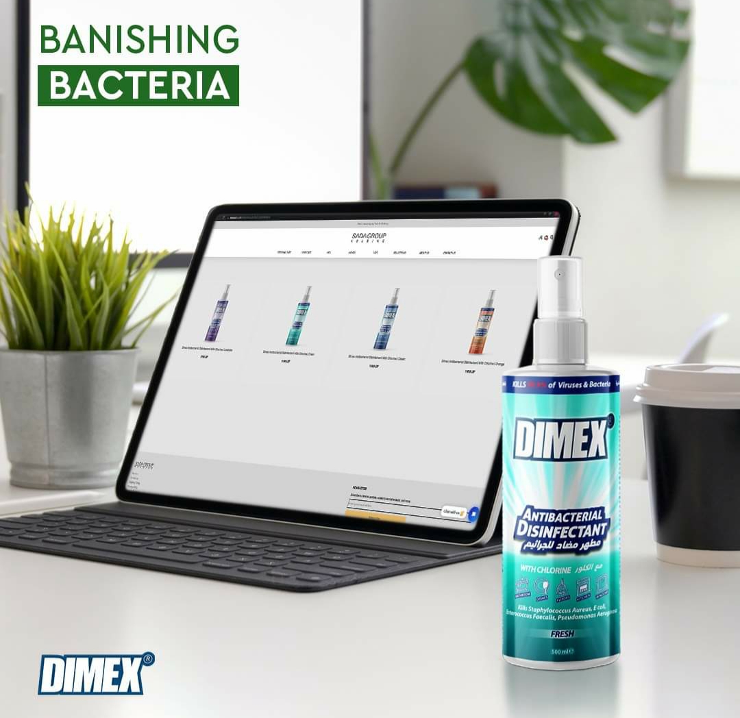 Dimex  500ml Fresh Antibacterial Disinfectant with chlorine