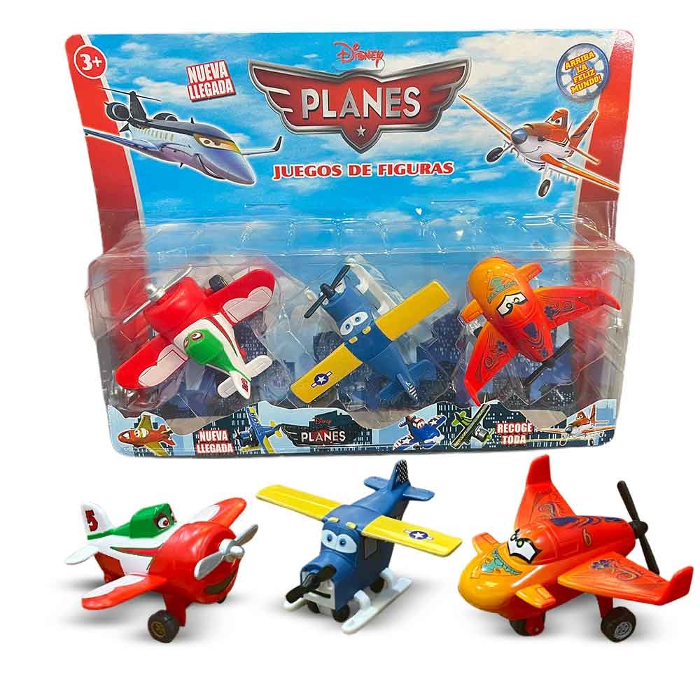 شخصيات ديزني بلينز – 3 طائرات | Disney Planes Toy Set - 3 Pieces