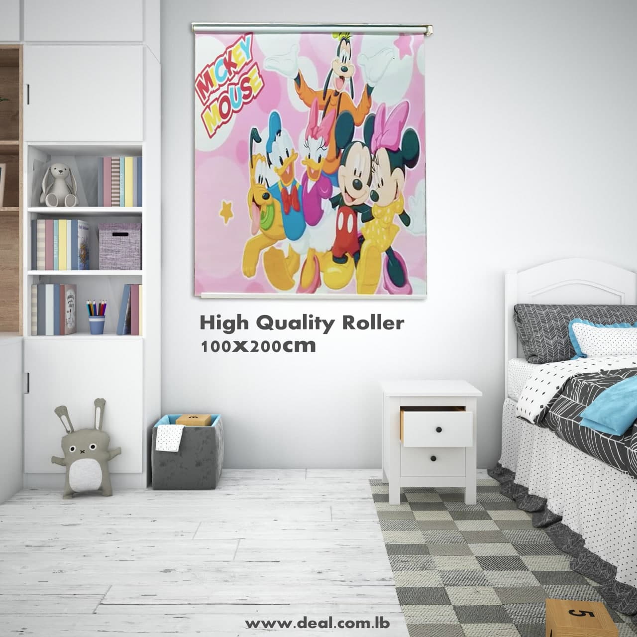 Disney+Roller+Kids+Black+Out+Curtains+100x200cm