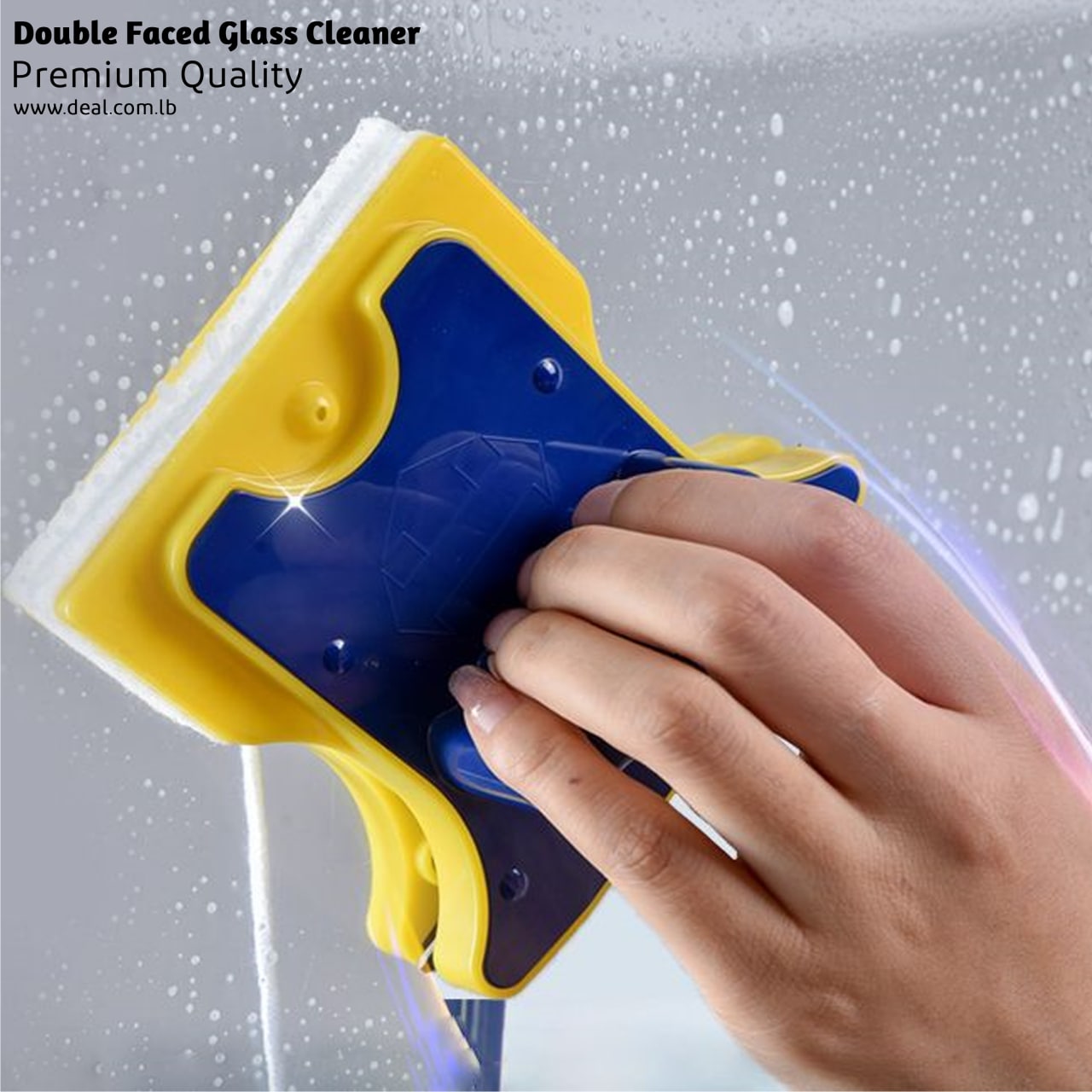Double Faced Glass Cleaner