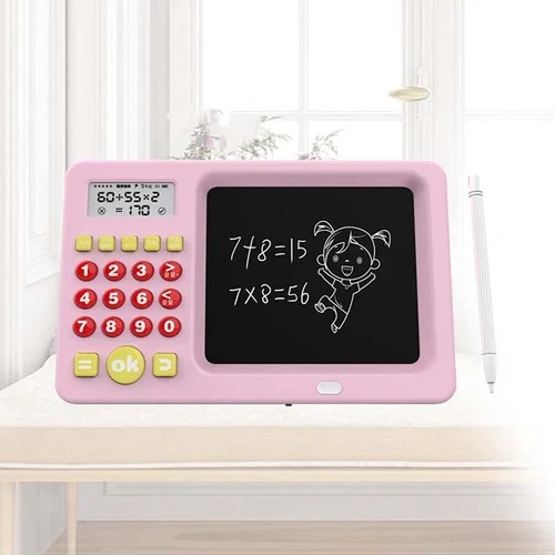 Drawing Board For Kids Kids Mathematical Learning Educational Toy With Erase Button Oral Early Education Machine Calculate