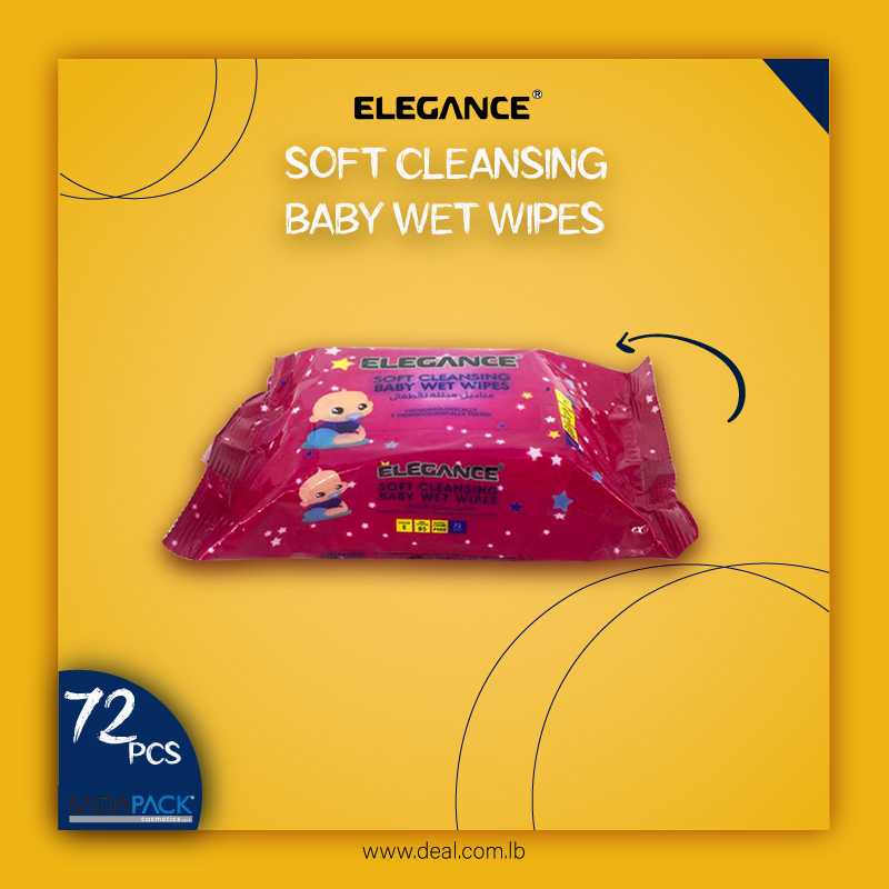 ELEGANCE SOFT CLEANSING BABY WET WIPES