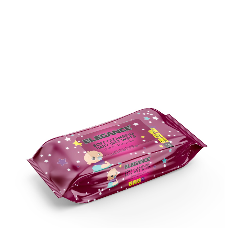 ELEGANCE SOFT CLEANSING BABY WET WIPES