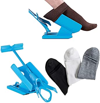 Easy+Off+Sock+Aid+Kit+Sock+Helper+Slider+Fast+%26+Easy+Way+To+Put+On+Socks+Pregnancy+and+Injuries+Living+Tool