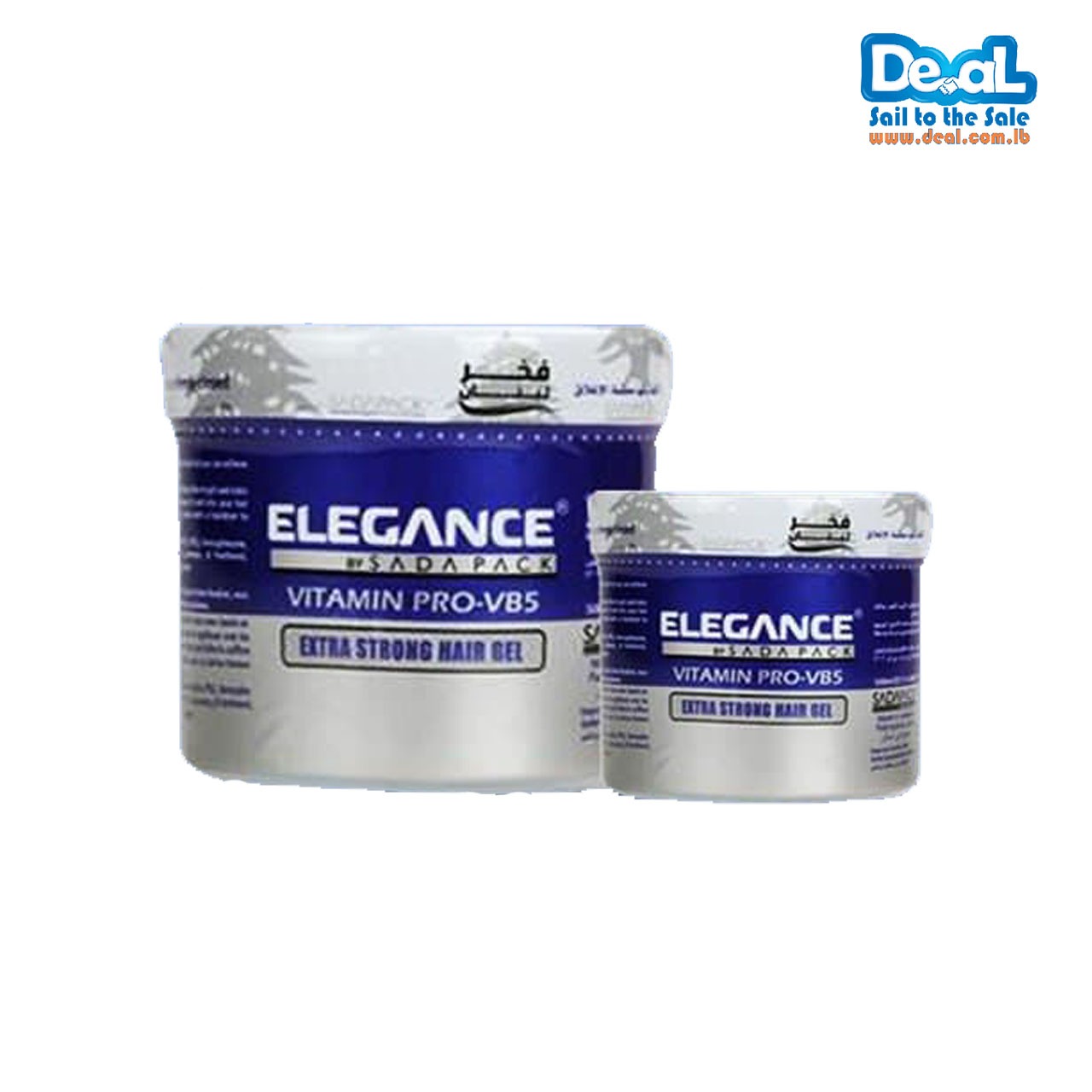 Elegance By Sada Pack Extra Strong Hair Gel 250 ML and 100 ML