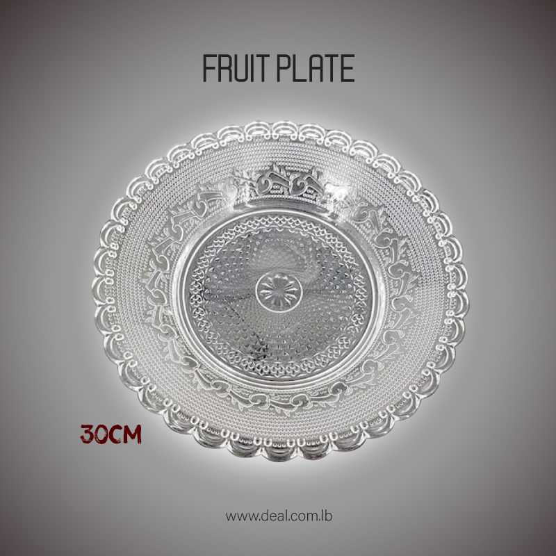 FRUIT PLATE SET OF 1 PCS 30CM