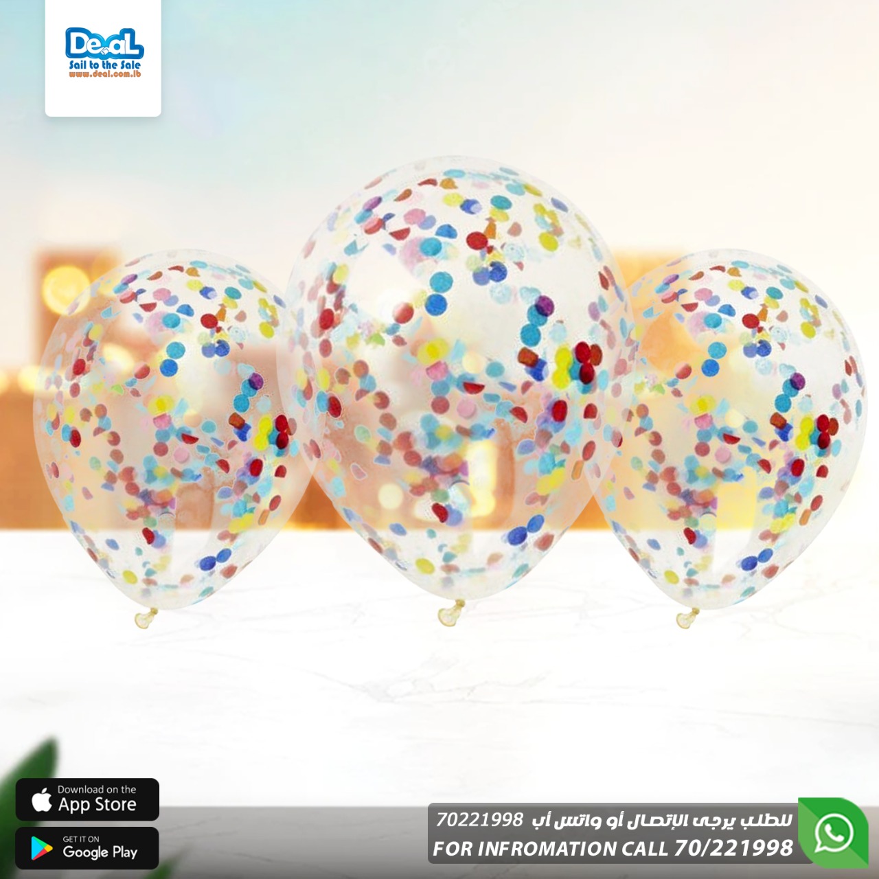 Foil Paper Slag Filled Balloon 5pcs