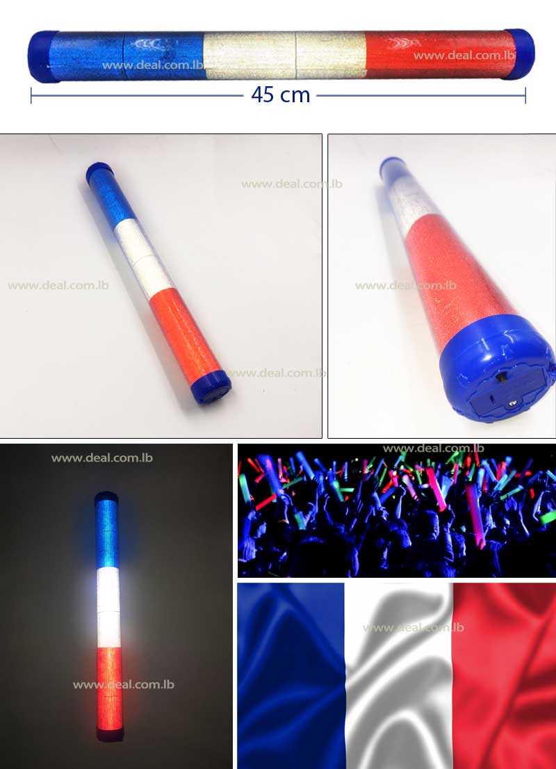 French LED Plastic Stick