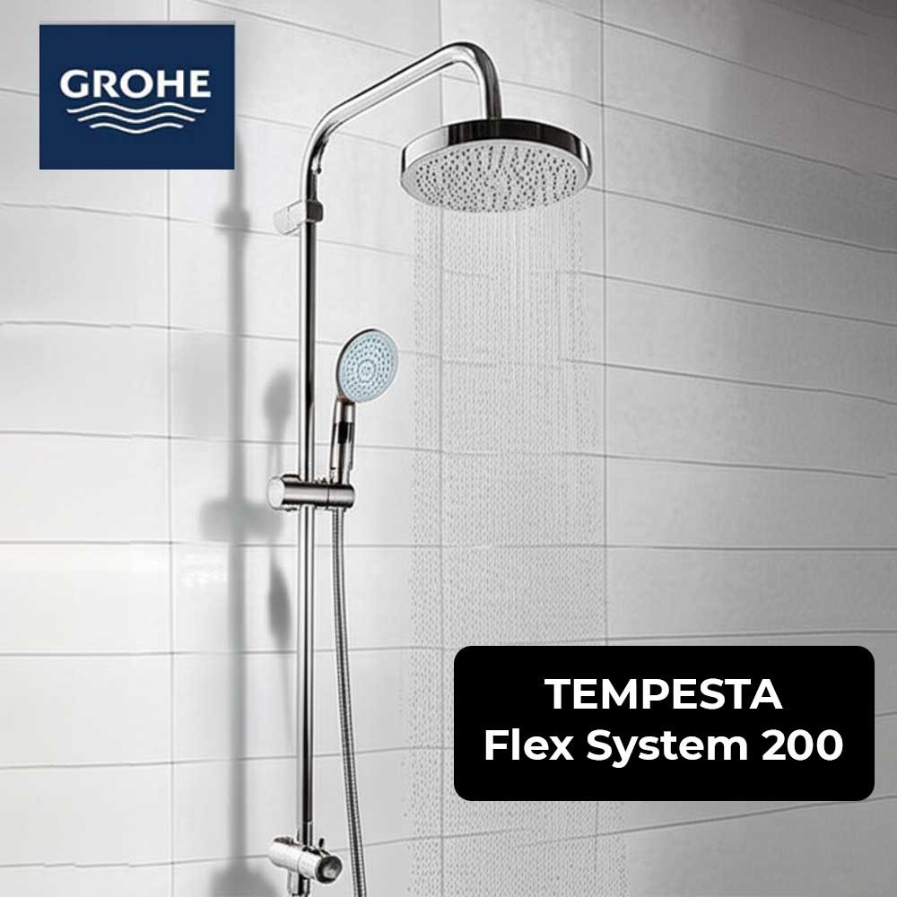 GROHE Tempesta Flex System 200 Shower Set