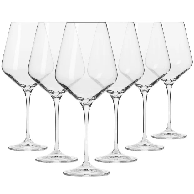 Goblet 6 Pieces Glasses,Wine and Juice Glass 430ML
