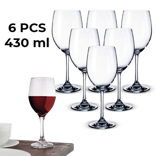 Goblet 6 Pieces Wine & Juice Glass 430ml