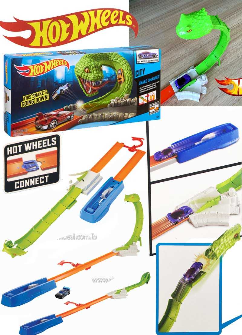 hot wheels snake track set