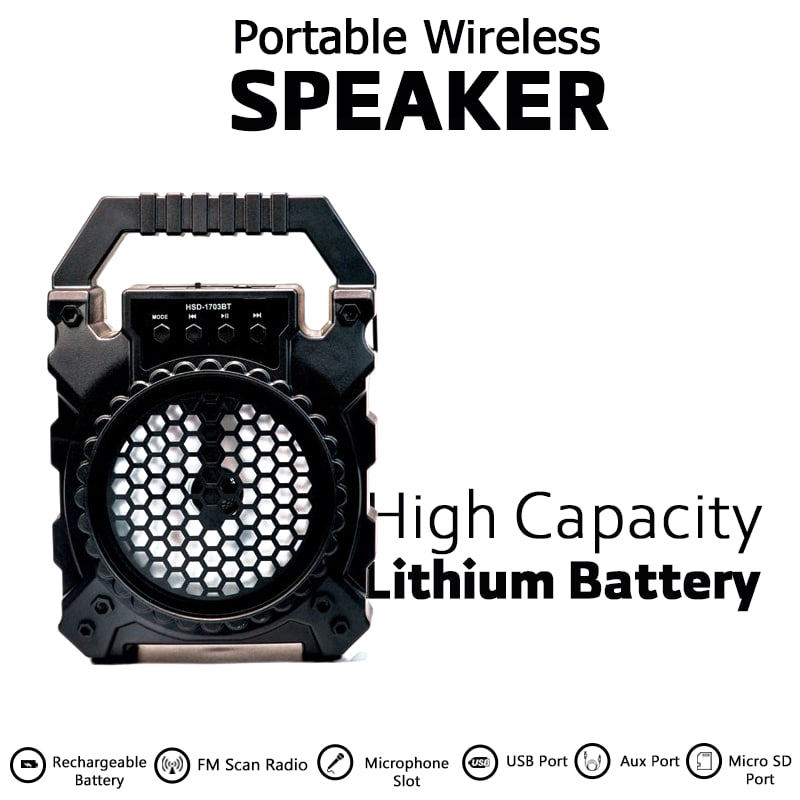 HSD-1703BT+Portable+Wireless+Speaker+6.5