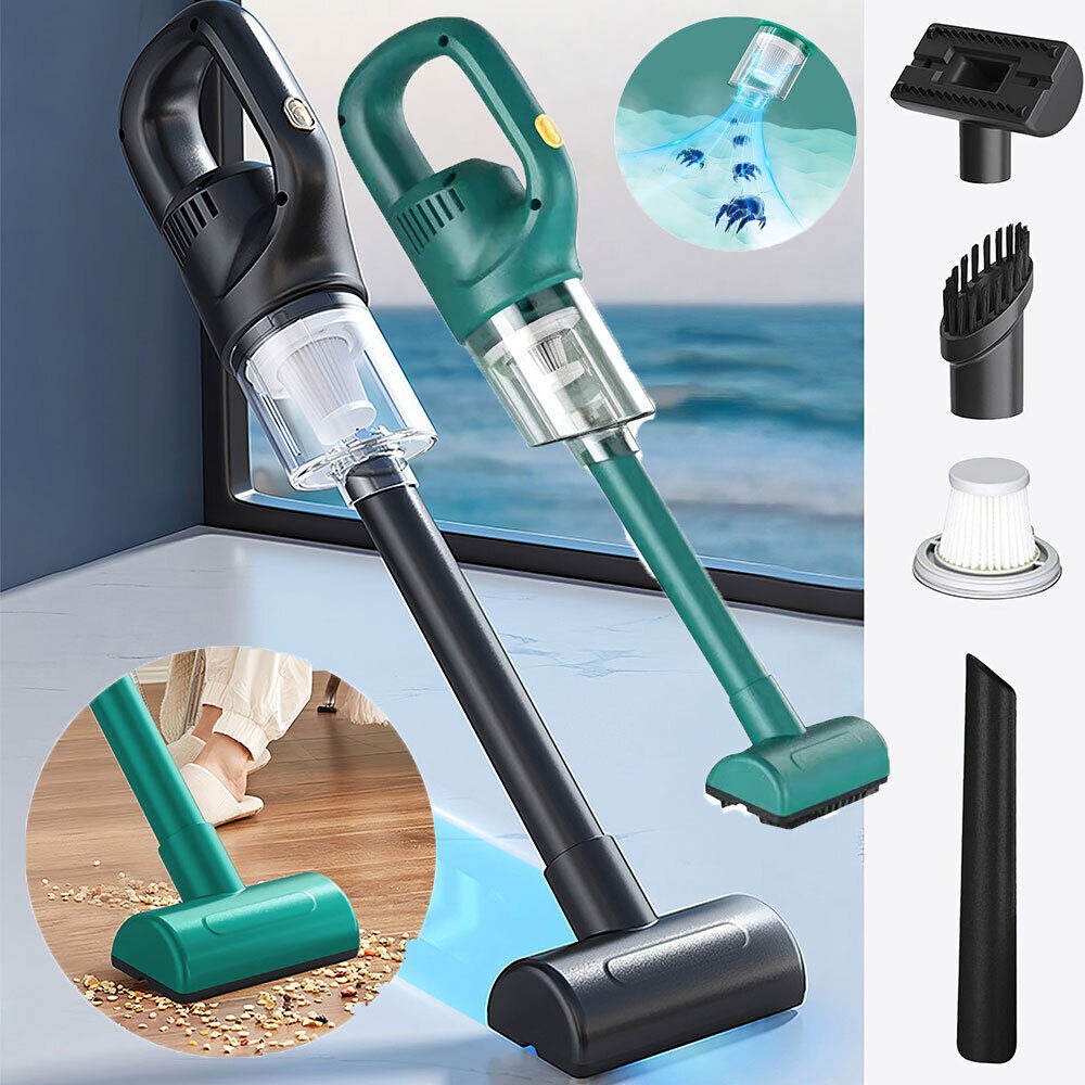 Handheld Vacuum Cleaner Rechargeable Wet & Dry Strong Suction For Car Auto Home