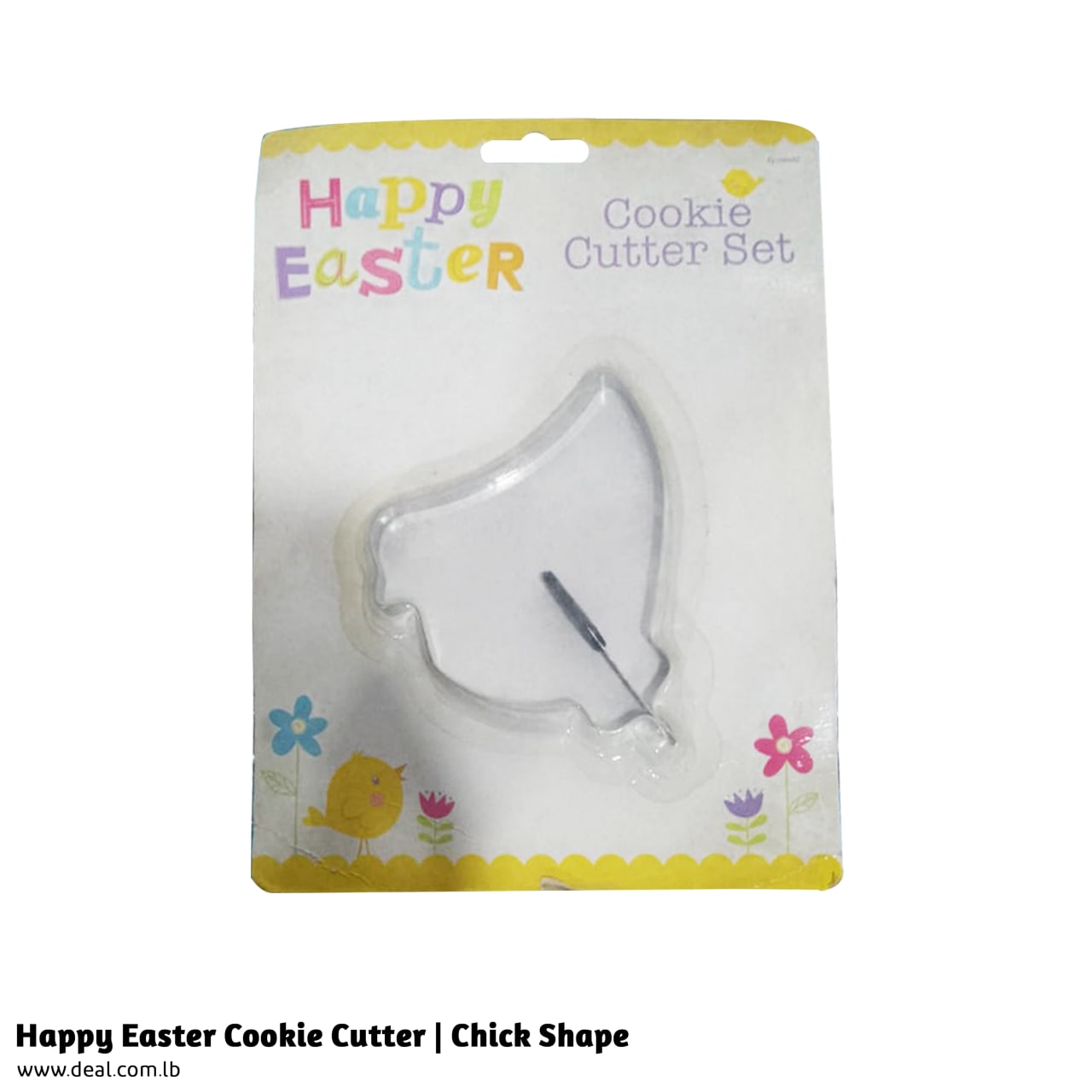 Happy+Easter+Cookie+Cutter+Chick+Shape