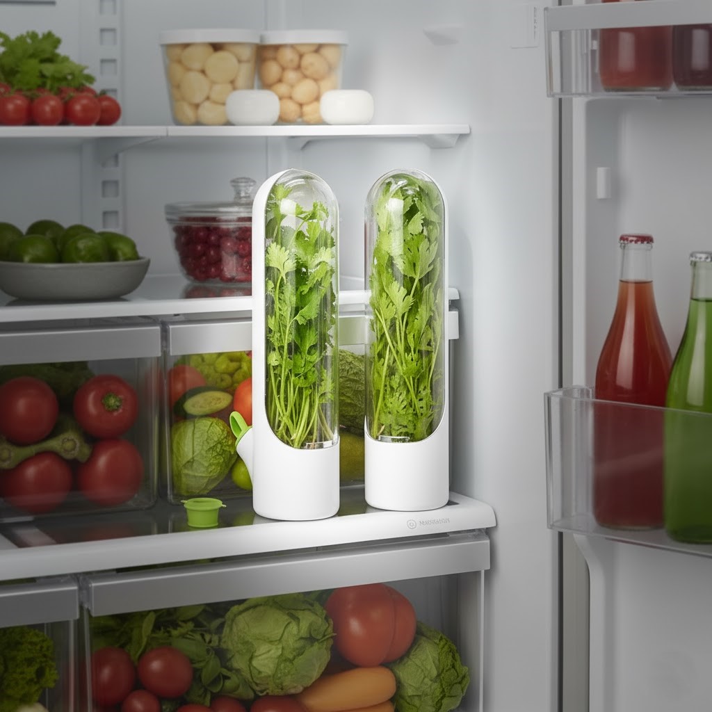 حافظة الأعشاب الطازجة | Fresh Herb Saver Container