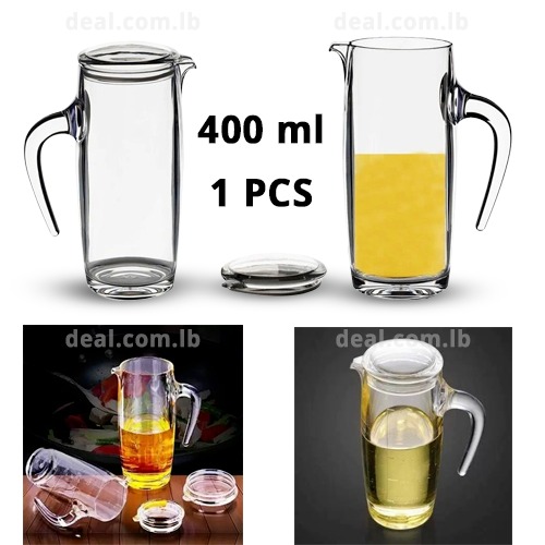 High+Quality+Acrylic+Transparent+Olive+Oil+Jug+400ml