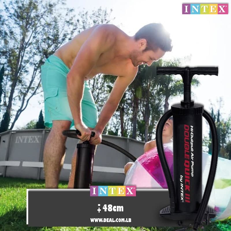 INTEX+Hi+Output+Air+Pump+Double+Quick+III+Hand+Pump+48CM