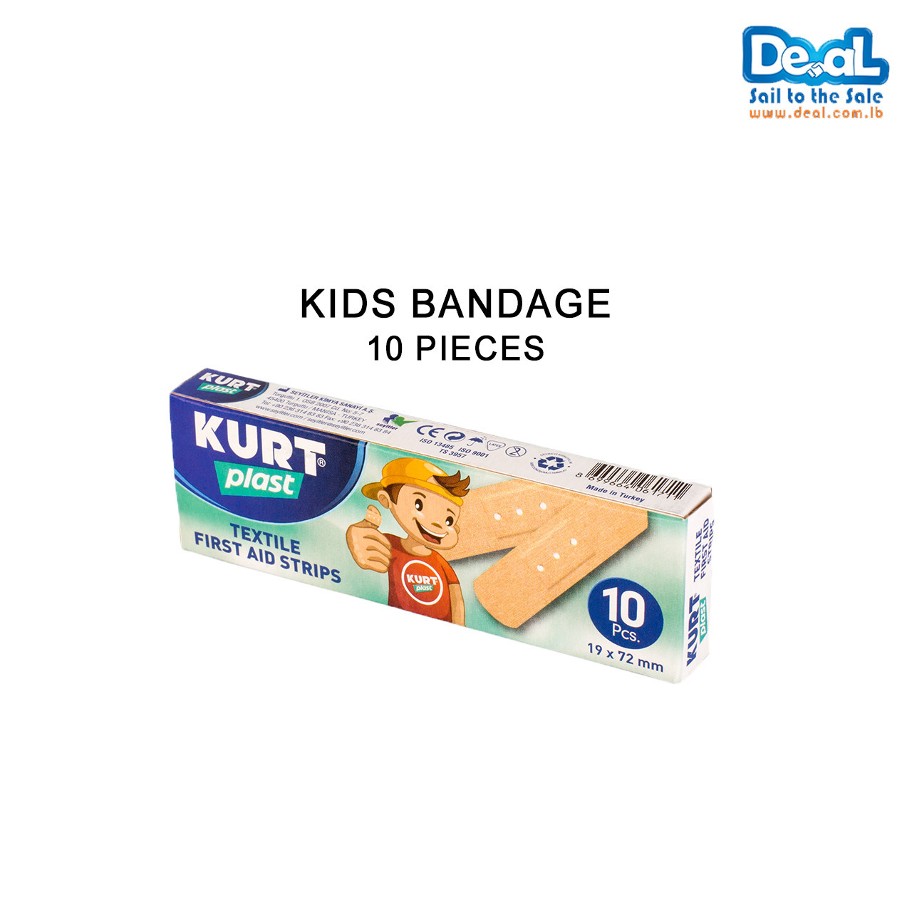 Kids Bandage 10pcs 19*72mm
