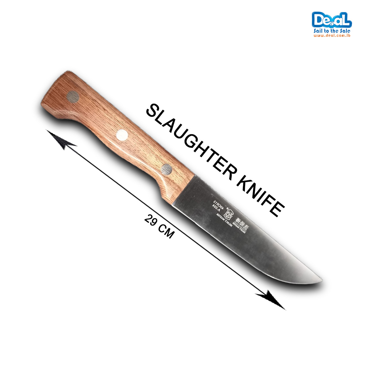 Kitchen Knife Stainless Steel Slaughter 204