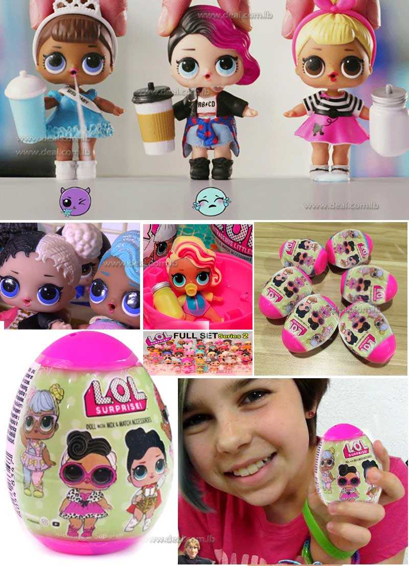LOL Dolls Cosplay LOL Surprise Doll Dress Up Toys surprise Eggs With