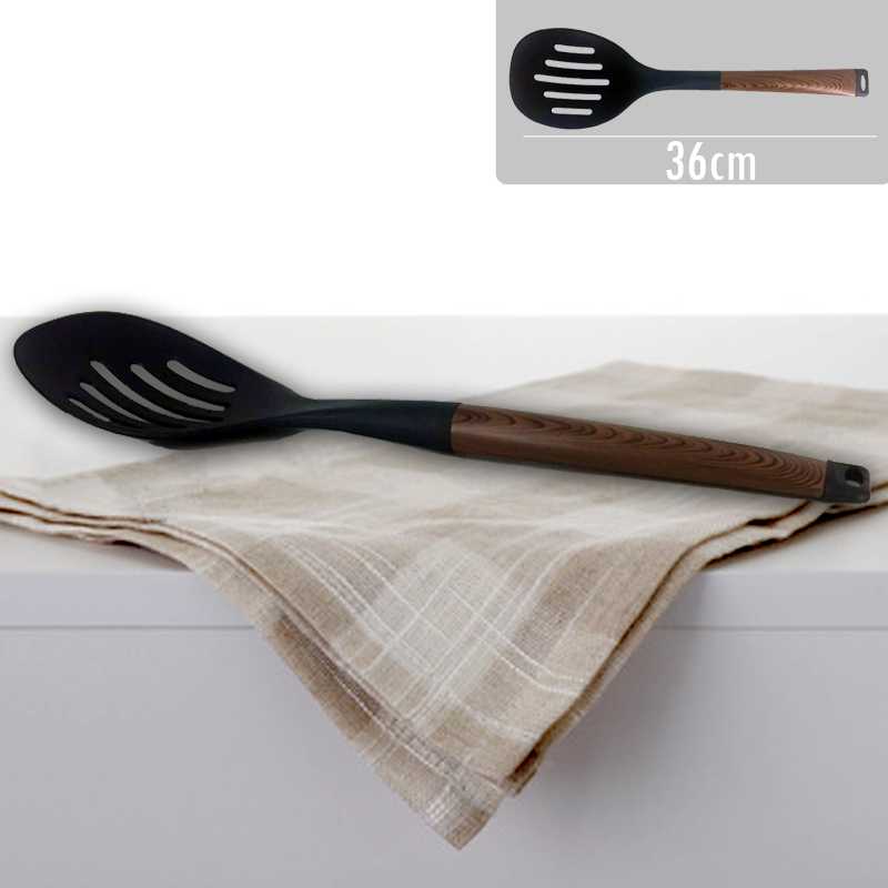 Large spatula, non-stick easy to clean silicone, attached with a metal handle