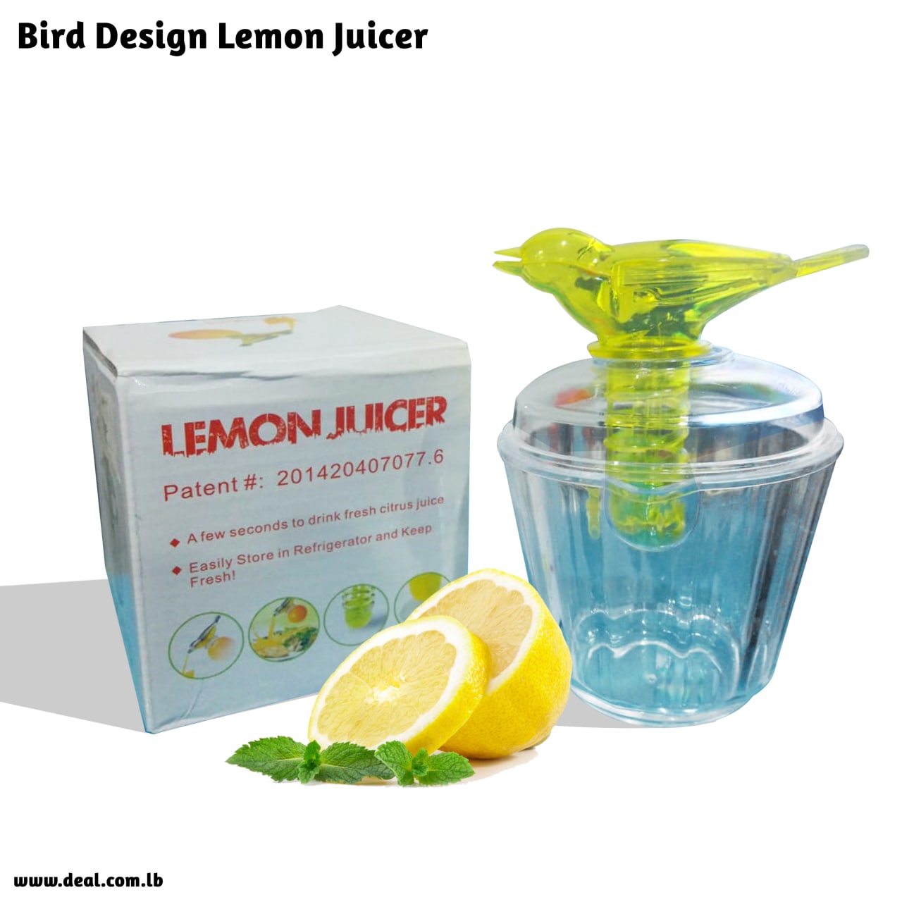 Lemon Juicer Bird Design