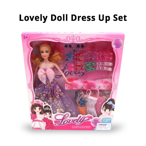 Lovely Doll Dress Up Set