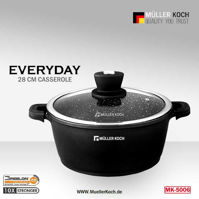 MULLER KOCH CASSEROLE 6.4 LITER 28cm