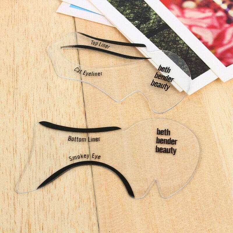 Printable Cat Eye Makeup Stencil | Saubhaya Makeup