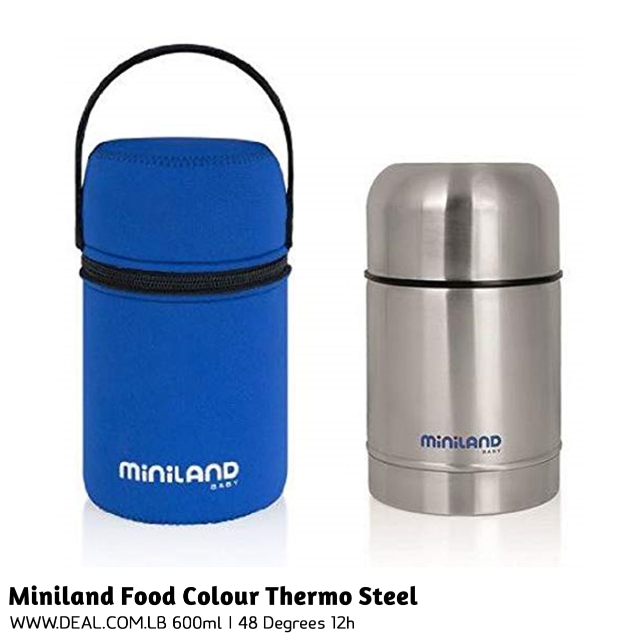 Miniland Food Color Thermo Steel