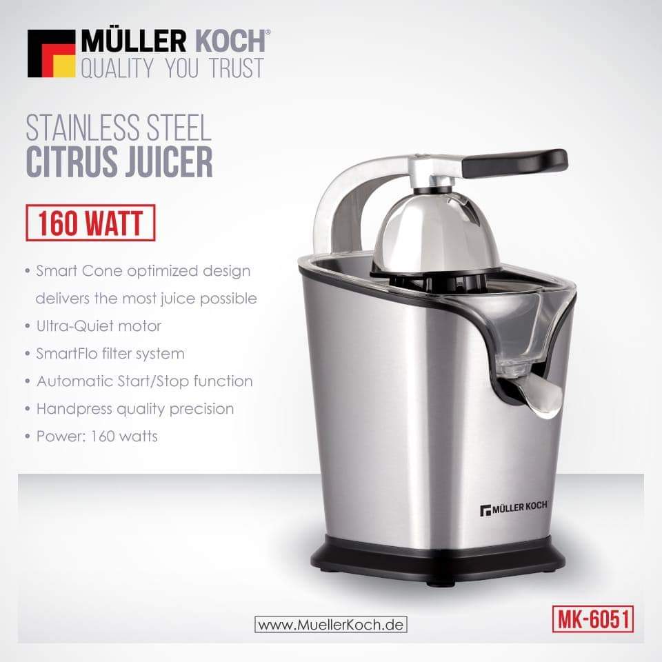 Muller Koch Citrus Juicer Pro with Handle