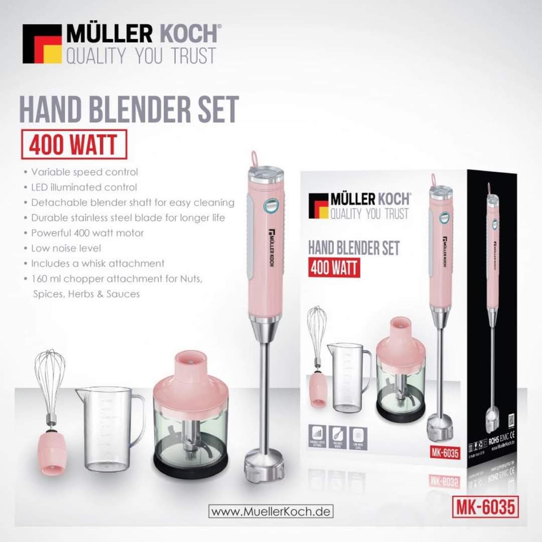Muller Koch Hand Blender Set 400 WATT