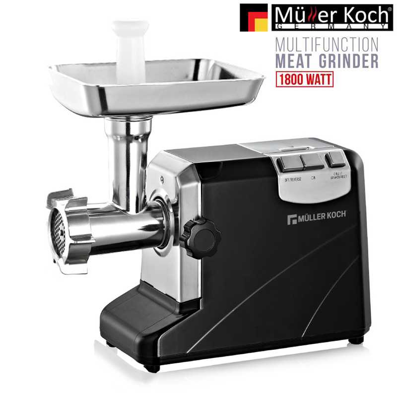 Muller Koch Multi Function Meat Grinder 1800 WATT