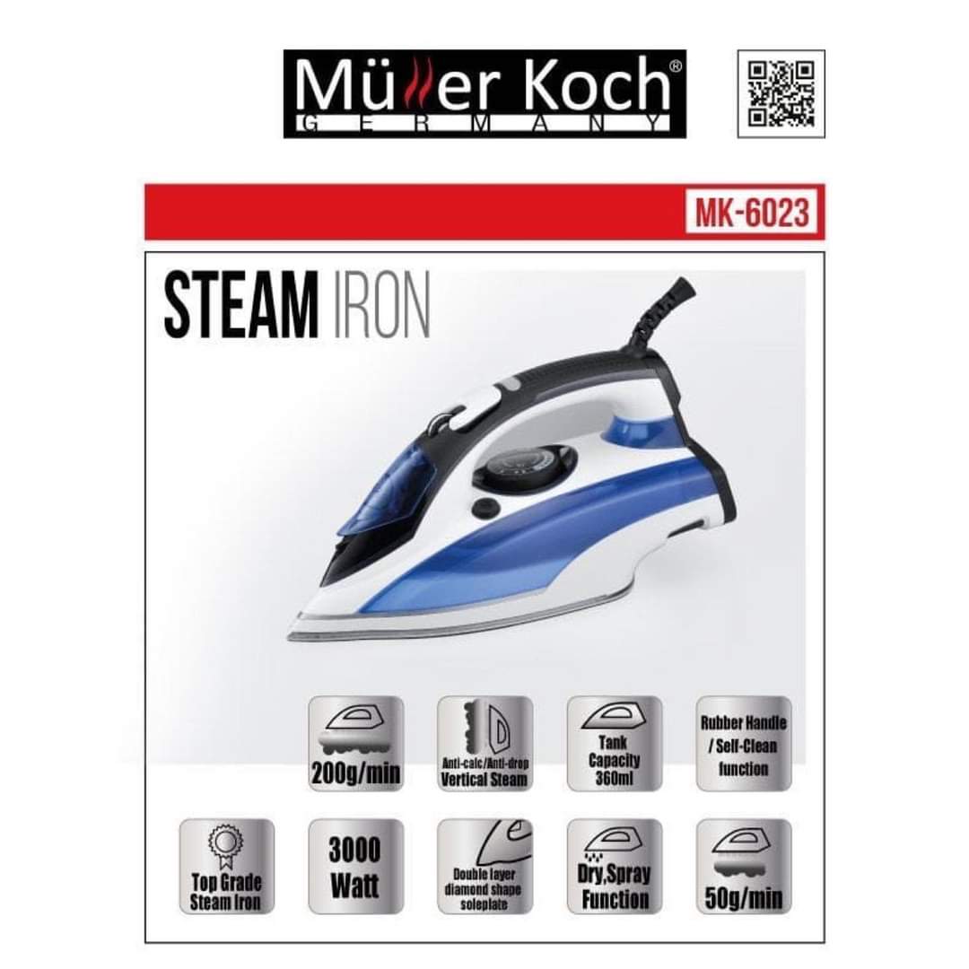 Muller Koch STEAM IRON 3000 WATT