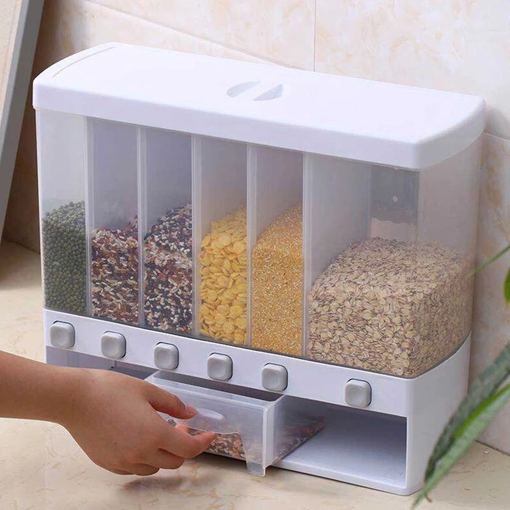 Multiple Dispenser For Cereals,Grains and Pulses