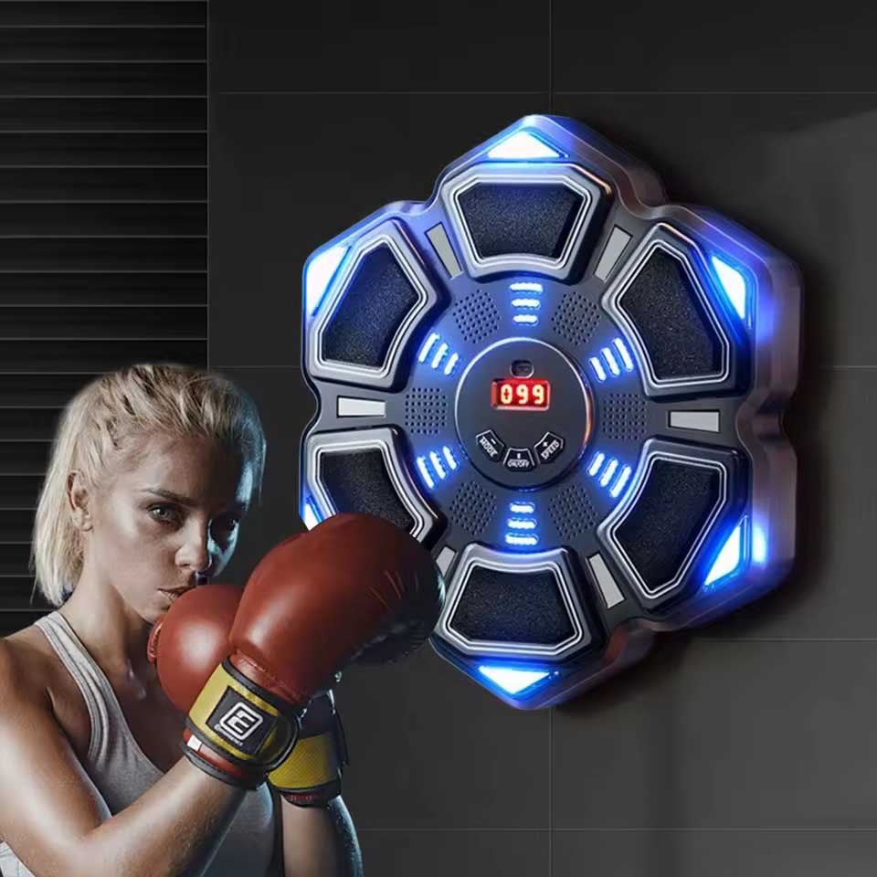 Musical Boxing Machine,Bluetooth Music Boxing Smart Target