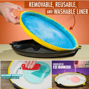 Plastic Paint Palette Non spill paint tray