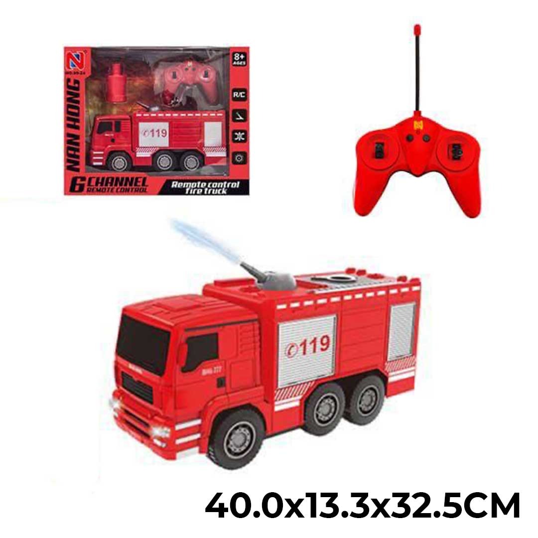 Remote Control Fire Truck,6 Channel Remote Control