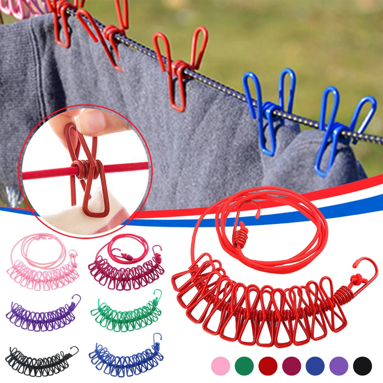 Resistant To Freezing Clothes Line 190-240cm