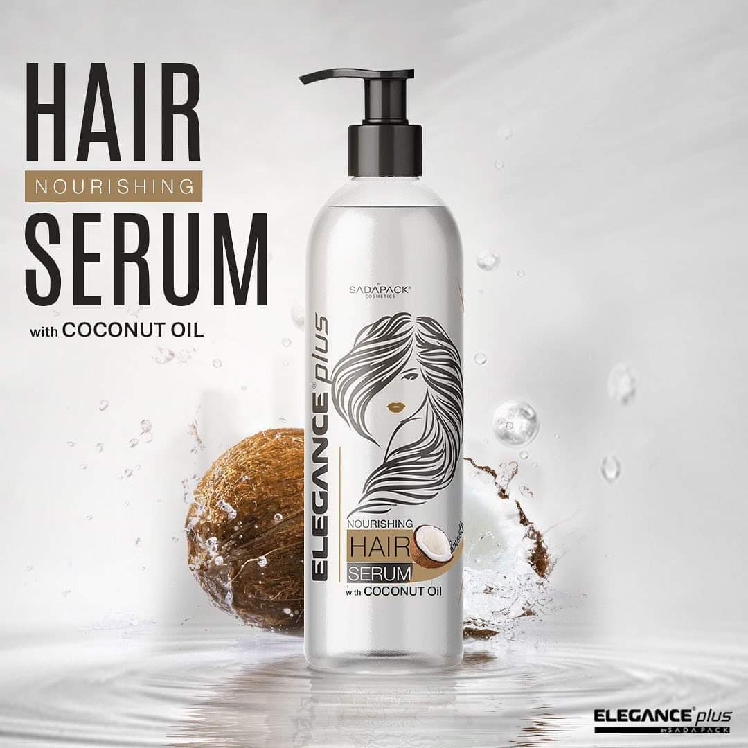 Sadapack Cosmetics Elegance Hair Serum With Coconut 120ml