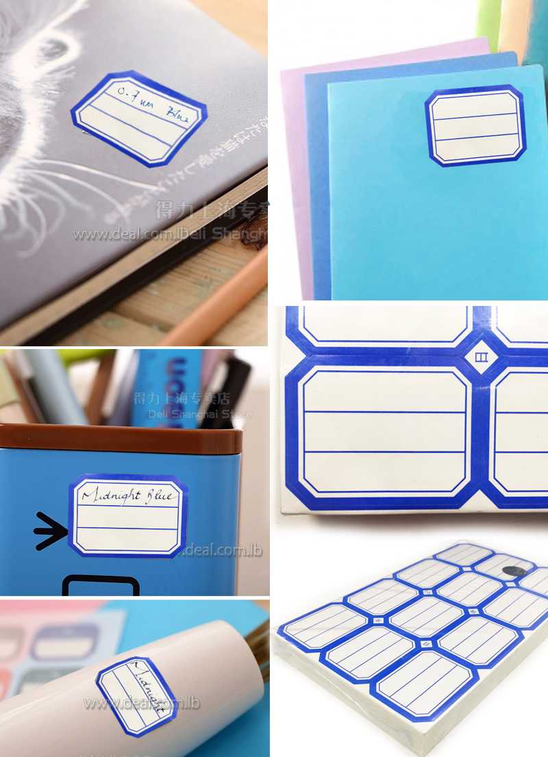 Self Adhesive Name Label Packet 100 sheets
